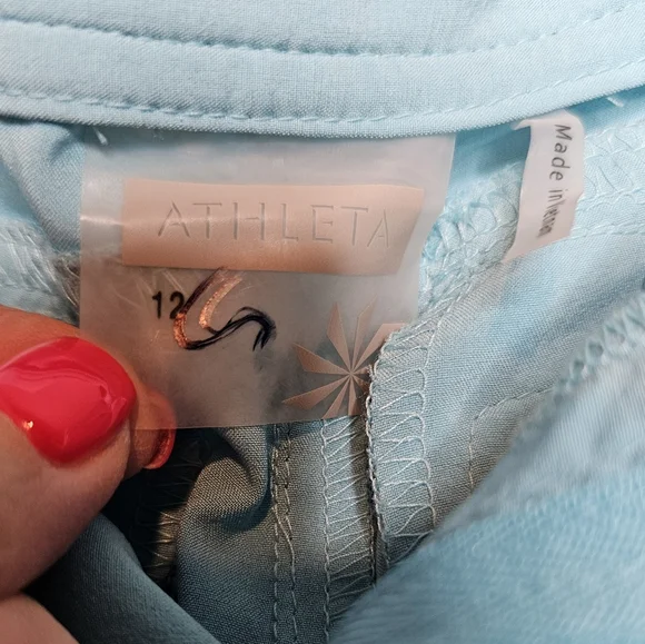 Athleta Blue 4" Hiking Shorts - Picture 7 of 11
